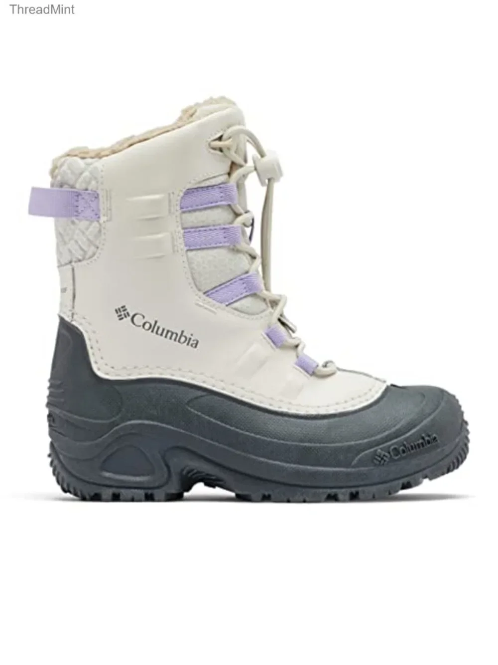 Kids' Snow Boots Waterproof Insulated Bungee Lace Mid-Calf